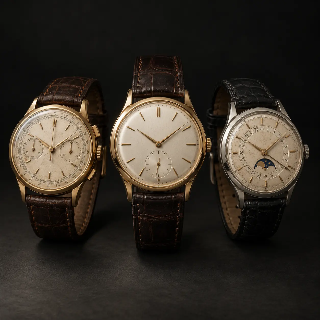 Sélection de montres anciennes